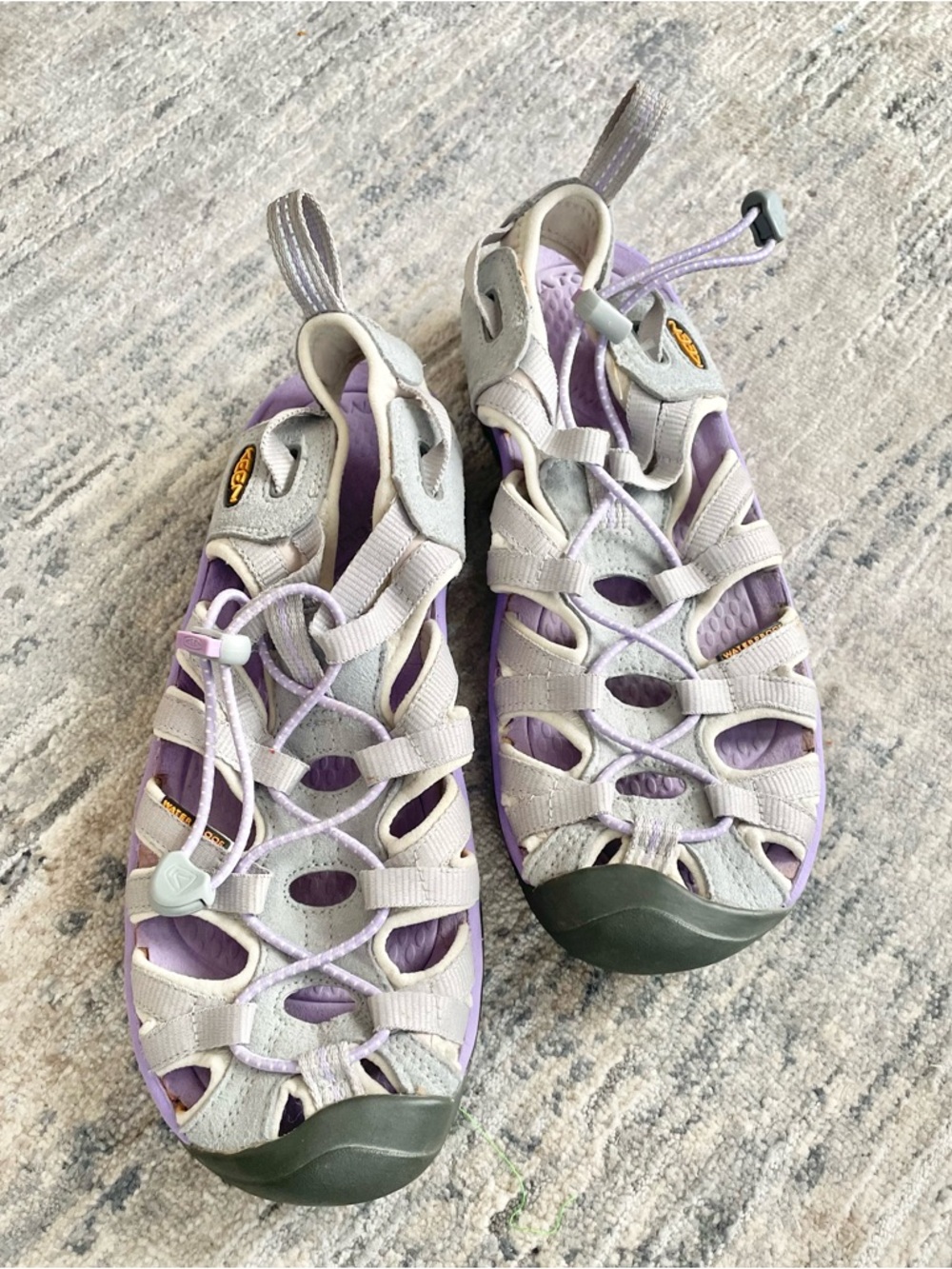 Keen Light Gray and Lavender Outdoor Sport Sandals